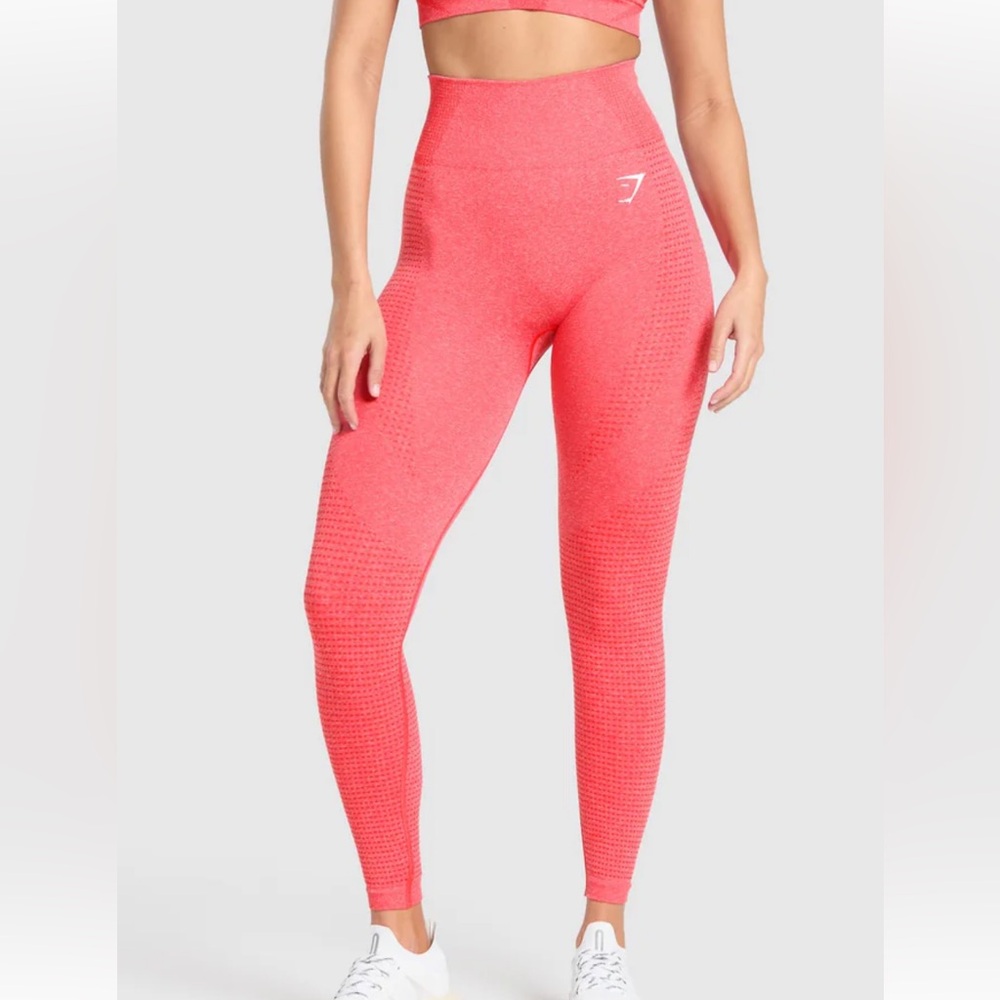 Gymshark Pink Seamless High-Waisted Leggings